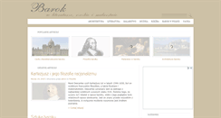 Desktop Screenshot of barok.com.pl